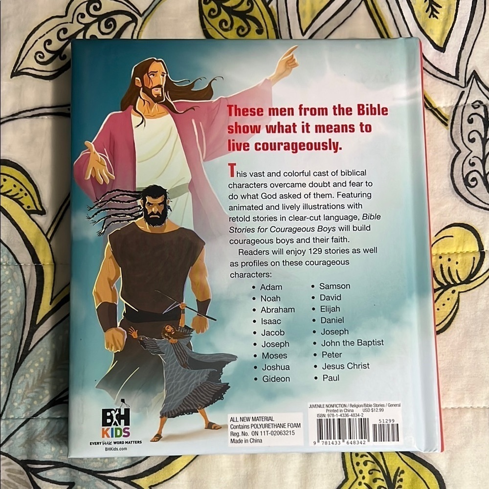 💥 Bible Stories for Courageous Boys : Children's Bible Stories By Gustavo Mazali - Picture 2 of 8